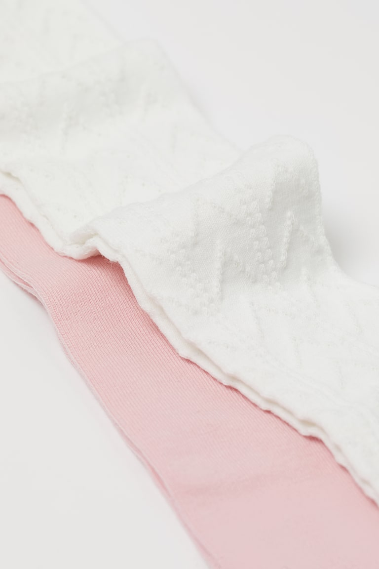 Колготки 092 см (18-24 months)   ажурні для дівчинки H&amp;M 0291338-033 білий 91423