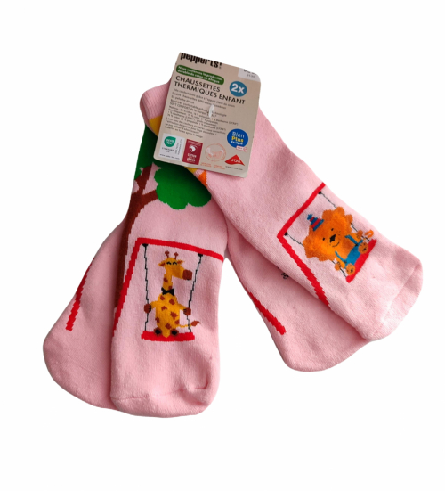Шкарпетки 31-34 2 пари махра для дівчинки Pepperts 426500 рожевий 84776 Шкарпетки 31-34 2 пари махра для дівчинки Pepperts 426500 рожевий 84776