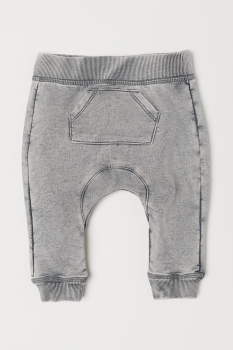 Спортивні штани для хлопчика H&amp;M 0565259004 050 см (0-1 months) сірий  68051
