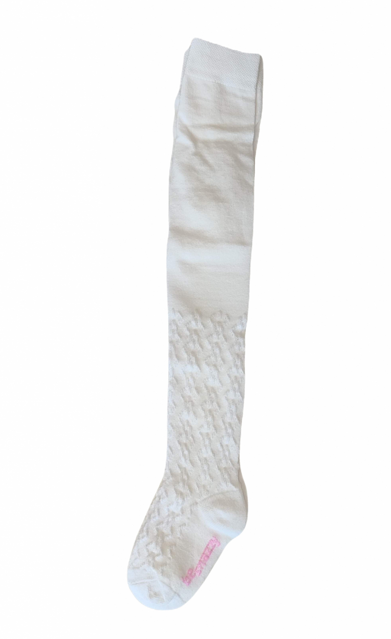Колготки 056-62 см (1-3 months)   ажурні для дівчинки Be Snazzy RA-07-8 білий 83551