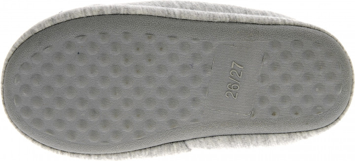 Хатні капці    з антиковзною підошвою для дівчинки Lupilu 309046 розмір взуття 24/25 сірий 61043