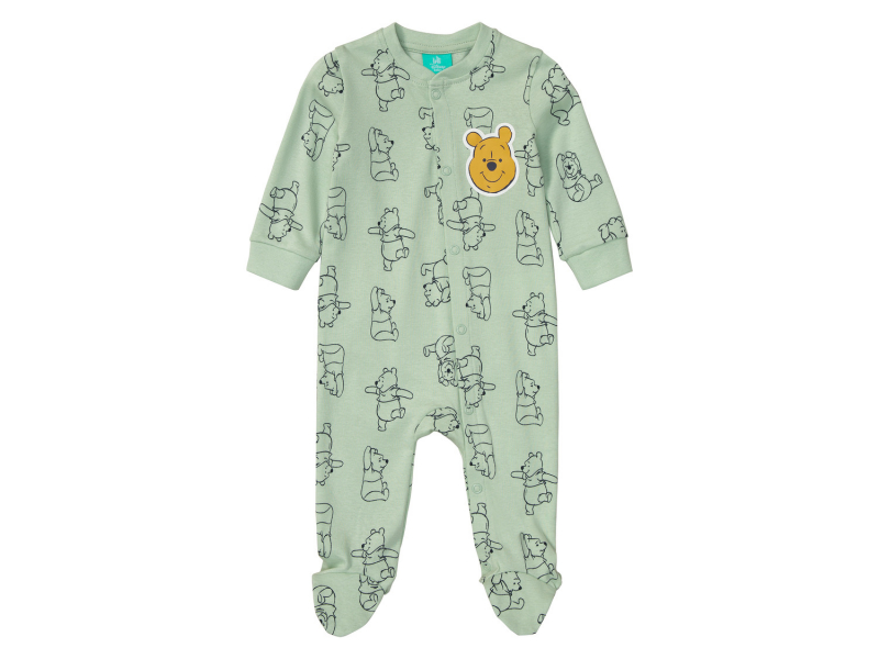 Чоловічок бавовняний на кнопках для хлопчика Disney 434471 074 см (9-12 months) зелений  87317