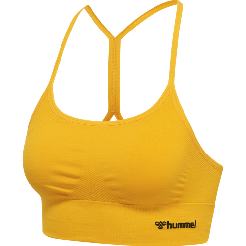 Спортивний топ безшовний для жінки Hummel 211850 38 / M жовтий  77977