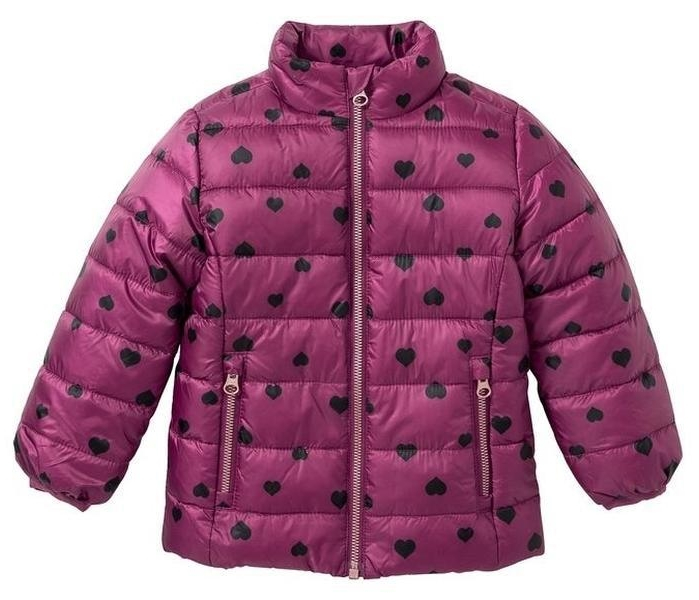 Куртка демісезонна 092 см (18-24 months)   водовідштовхувальна та вітрозахисна для дівчинки Lupilu 308060 бордовий 61453