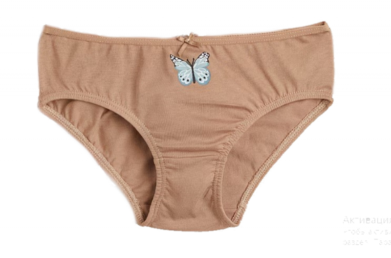 Трусики 092 см (18-24 months)   сліпи для дівчинки H&amp;M 0530235-057-1 коричневий 90814