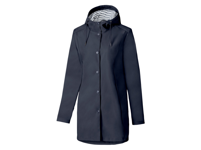 Куртка-дощовик водовідштовхувальна та вітрозахисна для жінки Crivit 370670 38 / M темно-синій  78084