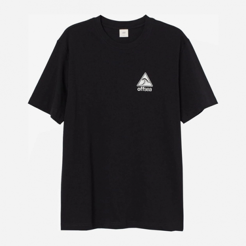 Футболка з принтом для чоловіка H&amp;M 0699923-2 34 / XS чорний  82277