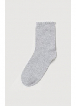 Шкарпетки 34-36   середньої довжини для дівчинки H&amp;M 0549437-011 сірий 80840