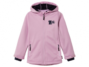Куртка Softshell 086-92 см (12-24 months)   водовідштовхувальна та вітрозахисна для дівчинки Lupilu 445131 бузковий 89981