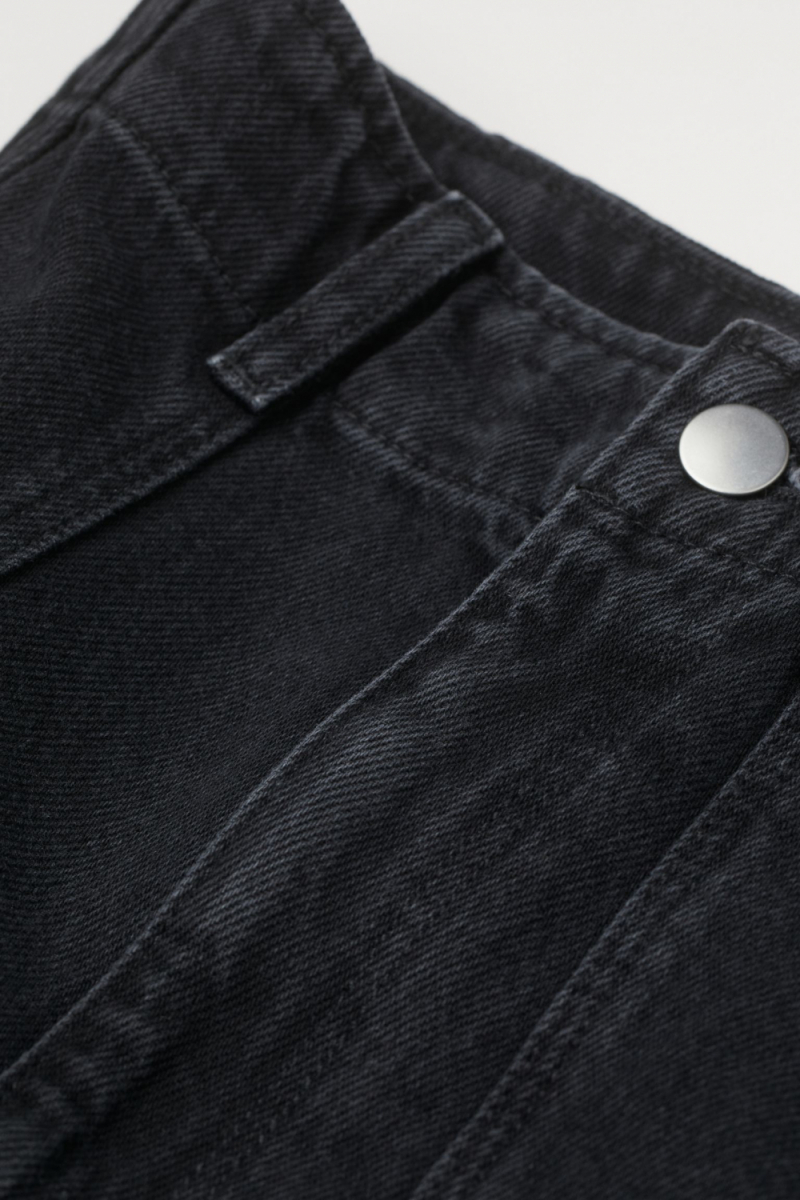 Шорти джинсові для жінки H&amp;M 1000401-001 40 / L (EU) сірий  80305