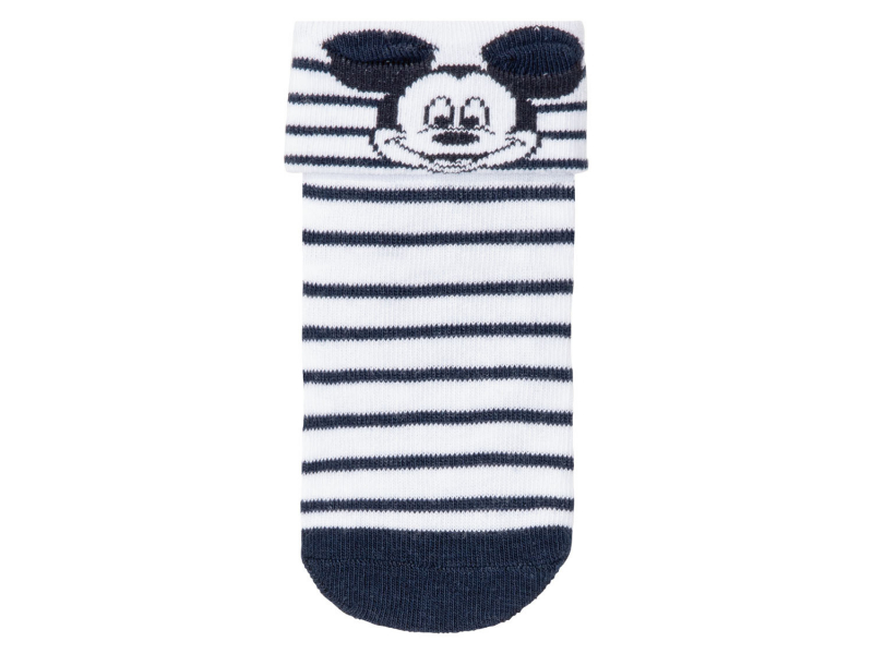 Шкарпетки 19-22   бавовняні для хлопчика Disney 370498 білий 73684