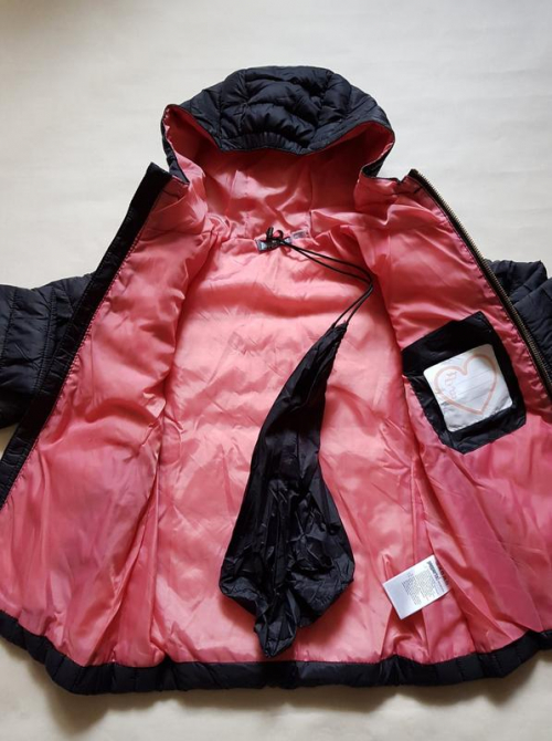 Куртка  для дівчинки Pepperts 301574 134 см (8-9 years) чорний 64154