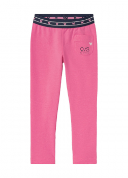 Спортивні штани двунитка для дівчинки s.Oliver 405807 092-98 см (1-3 years) рожевий  90944