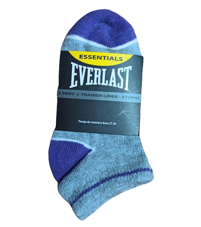 Шкарпетки 27-30   2 пари короткі для дівчинки Everlast WAE1642 Різнобарвний 58357