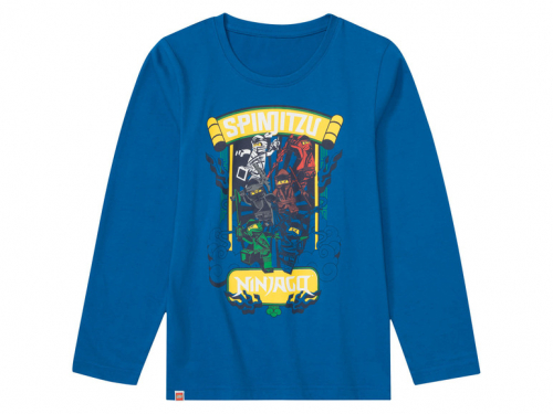 Футболка-лонгслів бавовняна з принтом для хлопчика Disney 391697 122-128 см (6-8 years) синій 90369 Футболка-лонгслів бавовняна з принтом для хлопчика Disney 391697 122-128 см (6-8 years) синій 90369