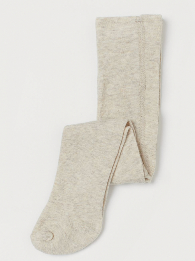 Колготки  для дівчинки H&amp;M 0493103034 092 см (18-24 months) бежевий 61207