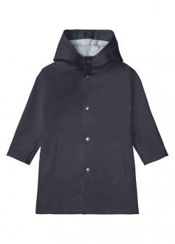 Куртка-дощовик на кнопках для хлопчика Lupilu 375116 086-92 см (12-24 months) темно-синій  73939