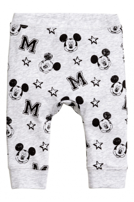Штани  для хлопчика H&amp;M 0519142001 080 см (9-12 months) сірий 58996