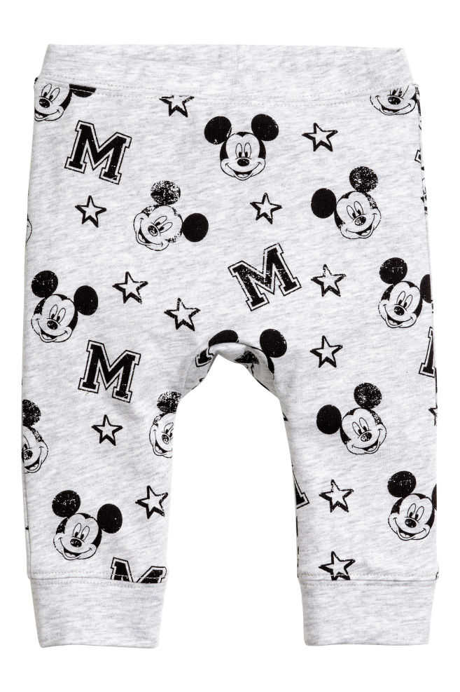Штани  для хлопчика H&amp;M 0519142001 080 см (9-12 months) сірий 58996