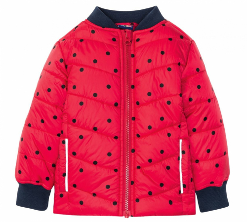 Куртка демісезонна    бомбер для дівчинки Lupilu 318429 086 см (12-18 months) червоний 67420