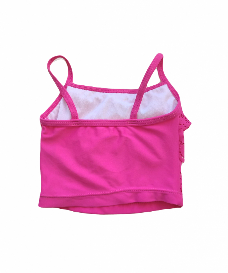 Верхня частина купальника з рюшами для дівчинки Primark 3224629 068 см (3-6 months) рожевий  82109
