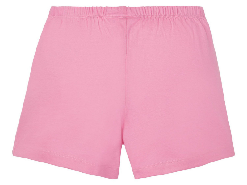 Піжамні шорти бавовняні трикотажні для дівчинки Disney 349309 086-92 см (12-24 months) рожевий  74164