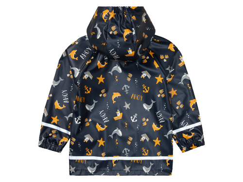 Куртка-дощовик 086-92 см (12-24 months) водовідштовхувальна та вітрозахисна для хлопчика Lupilu 436984 темно-синій 91040 Куртка-дощовик 086-92 см (12-24 months) водовідштовхувальна та вітрозахисна для хлопчика Lupilu 436984 темно-синій 91040
