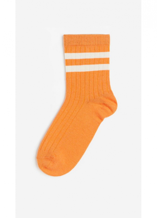 Шкарпетки 31-33   з широкою резинкою для хлопчика H&amp;M 0487052-072 помаранч 80828