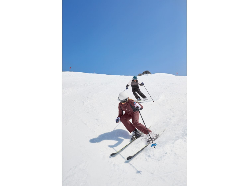Гірськолижні штани 42,L   спорт сноуборд утеплені для жінки Crivit 320845 бордовий 72629