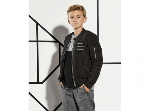 Куртка  для хлопчика Pepperts 308011 146-152 см (10-12 years) чорний 61709
