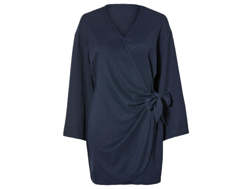 Сукня-плаття (звич.) на запах для жінки Esmara 461977 34 / XS темно-синій 87787 Сукня-плаття (звич.) на запах для жінки Esmara 461977 34 / XS темно-синій 87787