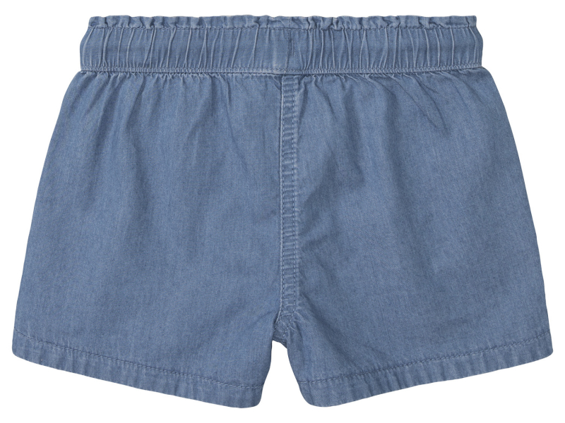 Шорти 122-128 см (6-8 years)   джинсові для дівчинки Lupilu 408419 синій 79638