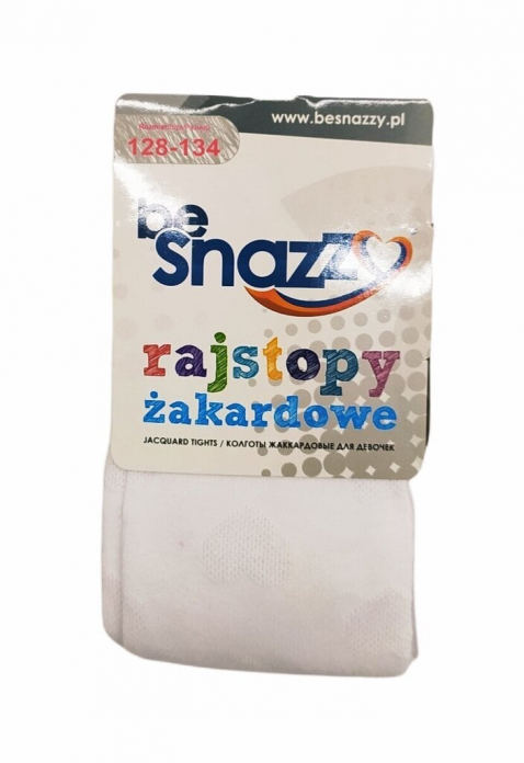 Колготки ажурні для дівчинки Be Snazzy RA-007 068-74 см (3-9 months) білий 78417 Колготки ажурні для дівчинки Be Snazzy RA-007 068-74 см (3-9 months) білий 78417