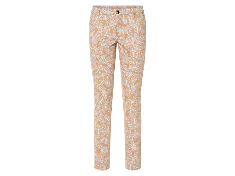 Джинси 40,M  Regular Fit завужені для жінки Esmara 442813 бежевий 91283