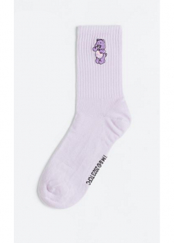 Шкарпетки 31-33   з широкою резинкою для дівчинки H&amp;M 0291381-084 фіолетовий 81003