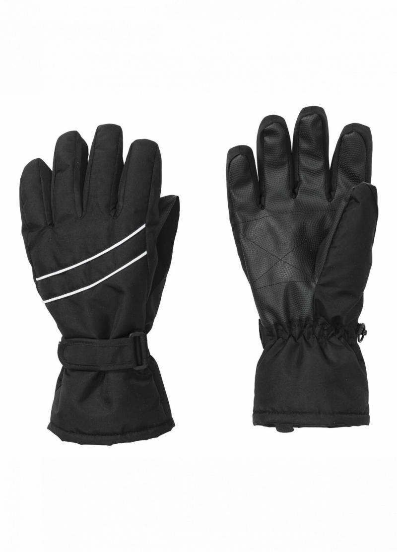 Перчатки  для жінки Crivit 317332 розмір перчаток 7.5 (13-15 years, 158-176 см) чорний 69303
