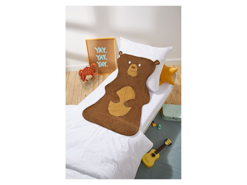 Спальний мішок    кокон плюшевий медведик для хлопчика Meradiso 335520 45 х 135 см коричневий 72375