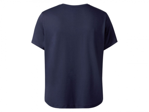 Спортивна футболка з швидковисихаючої тканини для жінки Crivit 497565 36 / S темно-синій  78975