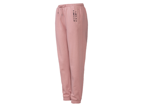 Спортивні штани з начосом для жінки Esmara 413281 40 / L рожевий  77629