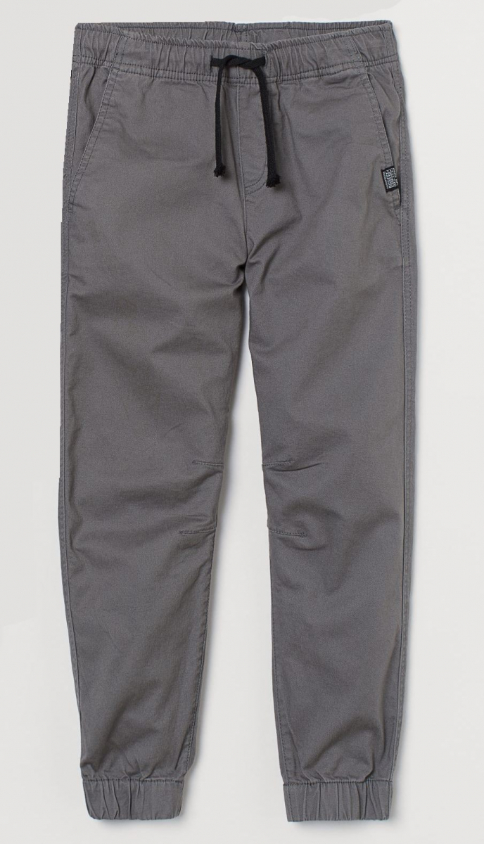 Штани  для хлопчика H&amp;M 0733319001 164 см (13-14 years) сірий 59215