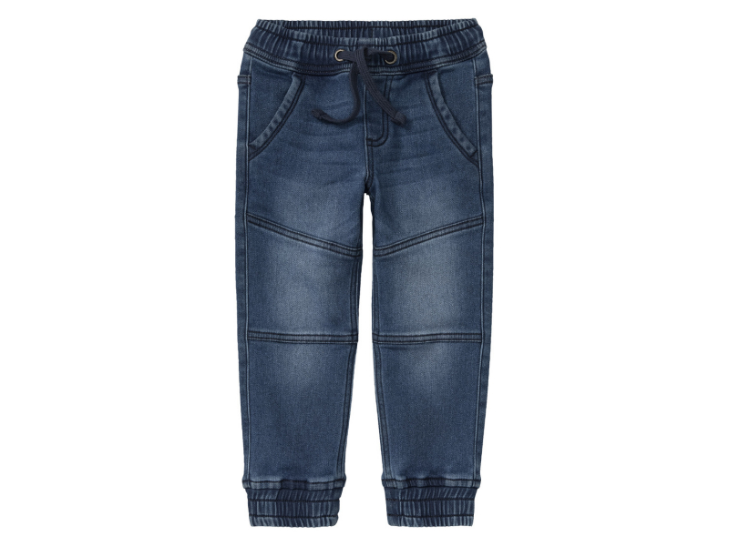 Джинси 098 см (2-3 years) Джоггеры  Joggers утеплені для хлопчика Lupilu 426668 синій 90239