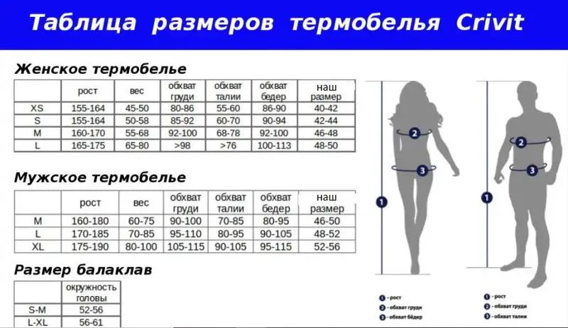 Термореглан  для чоловіка Crivit 335138 44 / XXL сірий 65269