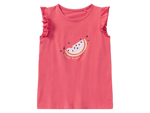 Футболка (звич.) набір 2 шт. для дівчинки Lupilu 437249 110-116 см (4-6 years) рожевий 89789 Футболка (звич.) набір 2 шт. для дівчинки Lupilu 437249 110-116 см (4-6 years) рожевий 89789