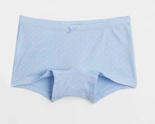 Трусики 098-104 см (2-4 years) -боксери для дівчинки H&M 0688916-051 блакитний 90639 Трусики 098-104 см (2-4 years) -боксери для дівчинки H&M 0688916-051 блакитний 90639