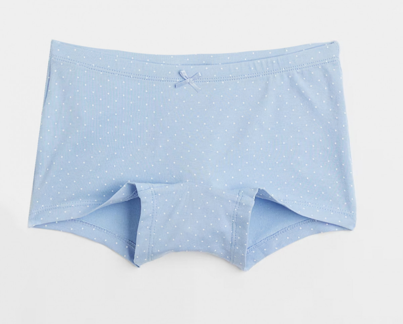 Трусики 098-104 см (2-4 years)   -боксери для дівчинки H&amp;M 0688916-051 блакитний 90639