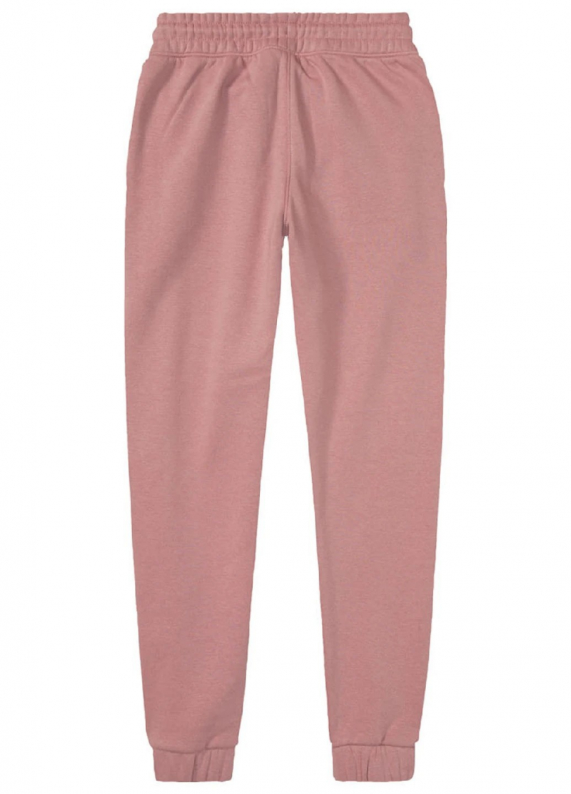 Спортивні штани бавовняні з начосом для дівчинки Lupilu 397732 098-104 см (2-4 years) рожевий  78167