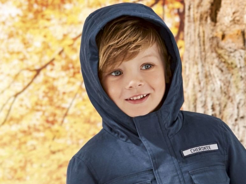 Куртка-парка  для хлопчика Lupilu 289108 086 см (12-18 months) темно-синій 61402