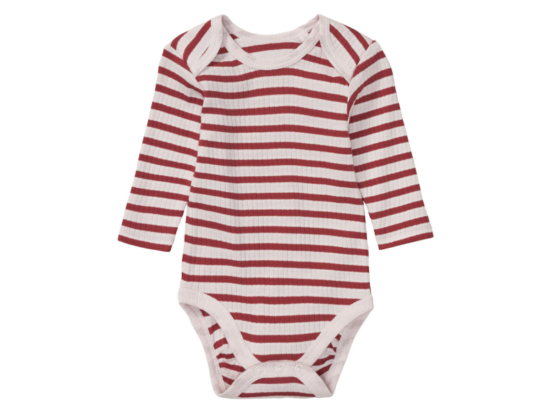 Боді 074-80 см (6-12 months)   в рубчик набір 2 шт. для дівчинки Lupilu 428450 Різнобарвний 88334