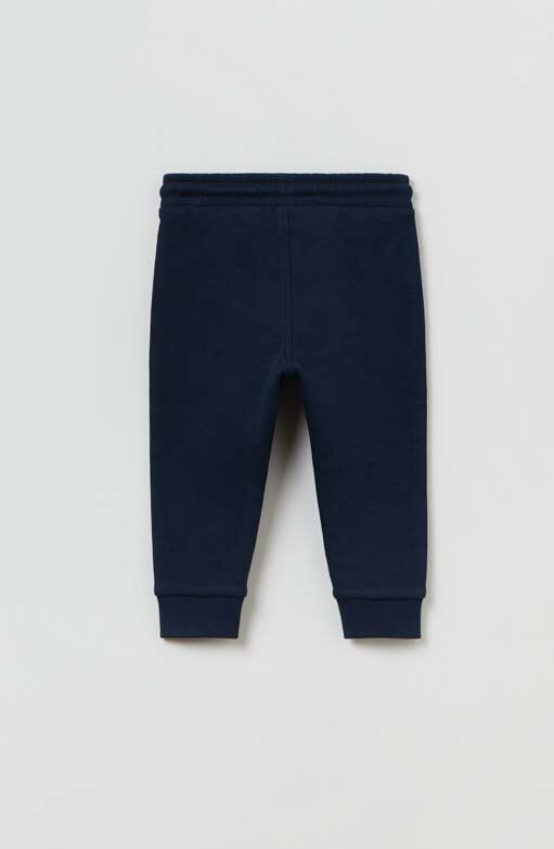 Спортивні штани з начосом для хлопчика Fagottino BDO74784 086 см (18-24 months) темно-синій  74784