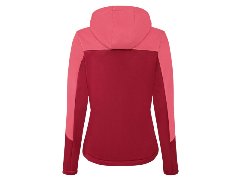 Куртка Softshell водовідштовхувальна та вітрозахисна для жінки Rocktrail 375489 36 / S бордовий  82755